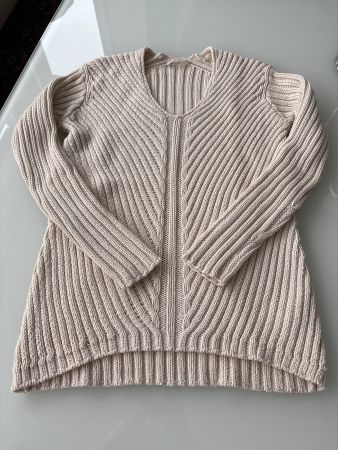 Marc O'Polo Wolle & Baumwolle Pullover Beige Gr XS