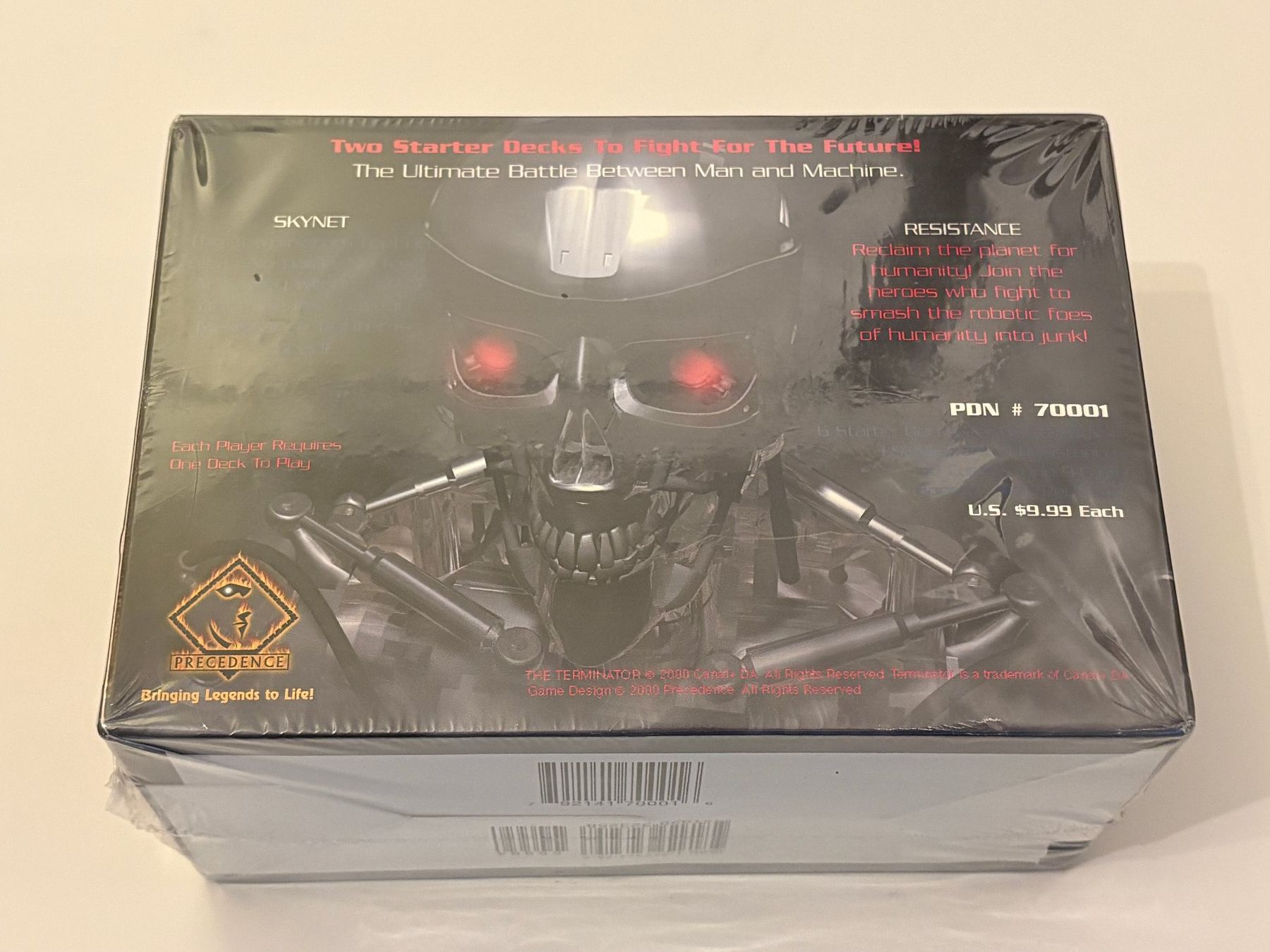 Sammelbilder & Trading cards: The Terminator CCG 2000 Starter Deck Precedence SEALED NEU – Neu und originalverpackt aus Zürich von stechi 1