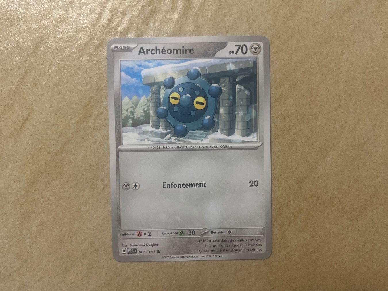 Pokémon Carte collezionabili: Carte Pokemon Archéomire - Evolutions prismatiques - PREFR – Usato da Vernayaz venduto da Darkfrost