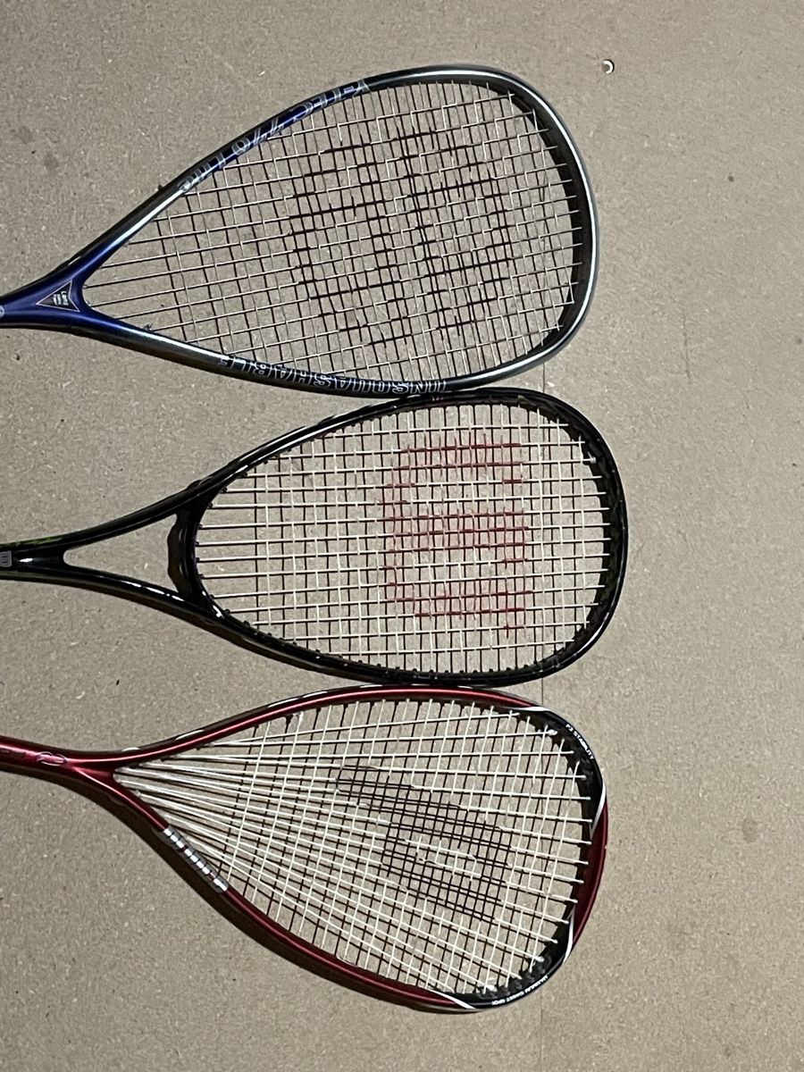 Racchette: 3 raquettes de Squash  – Usato da Chavannes-Renens venduto da Gr33 1