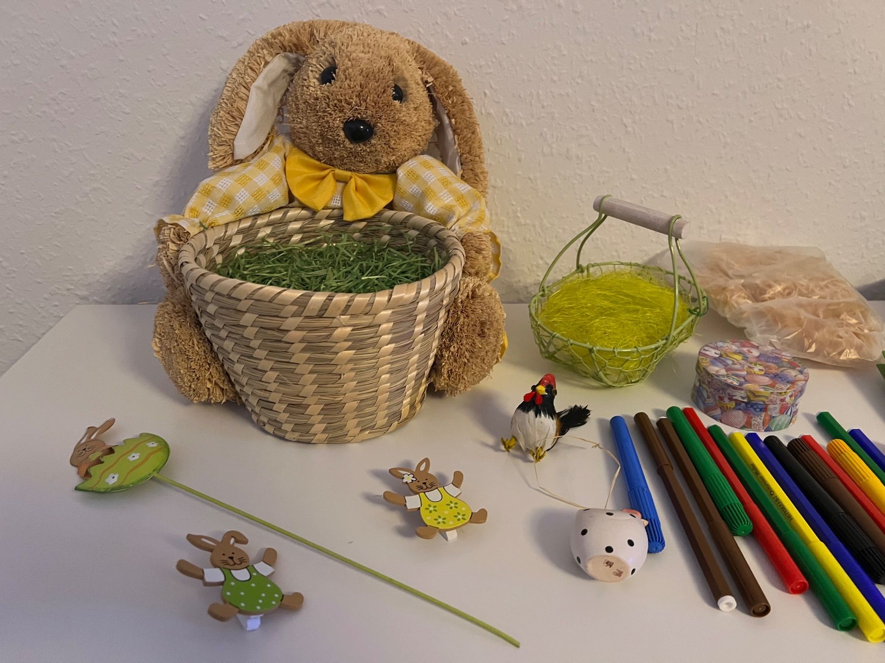 Kit bricolage: Oster Paket - Ostereier malen - Osterkorb - basteln – Usato da Basel venduto da jetzt-wird-gemistet 1