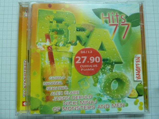 BRAVO HITS - 77 (2 CD's, vergriffen) (Gebraucht) in Au ZH für CHF 2.7 ...