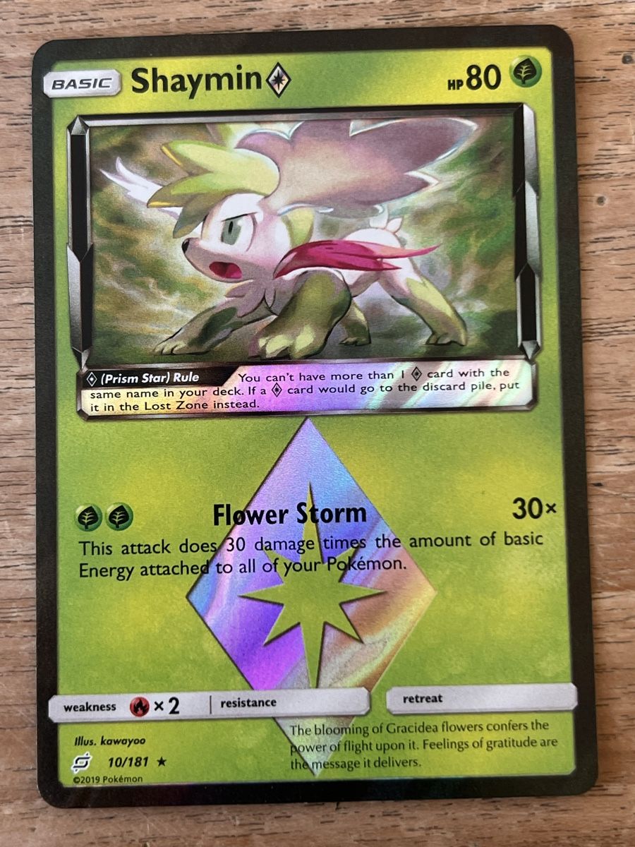Pokémon Sammelbilder & Trading cards: Shaymin Prism Star – Neu (gemäss Beschreibung) aus Zollikon von inf_l5jd