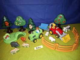 Playmobil 123 Wald,Bauernhof B40