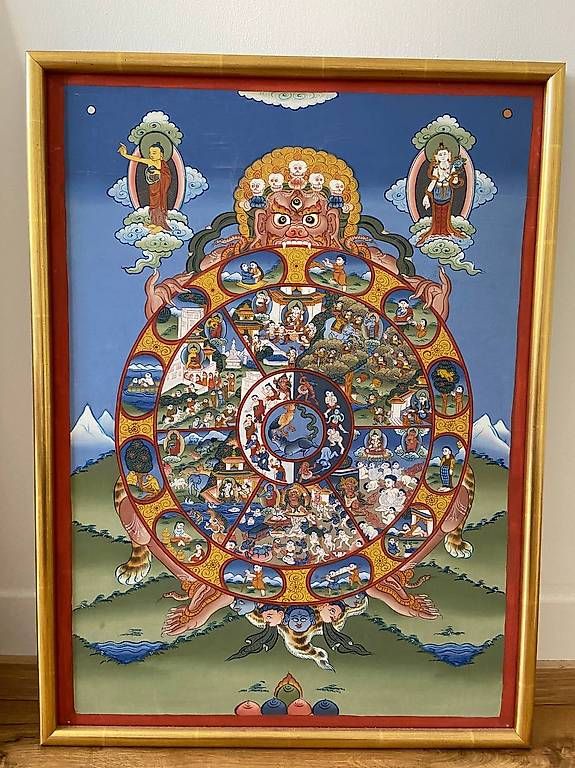 Pneus & Kompletträder: Thangka - La roue de vie ou du karma – Gebraucht aus Riex von 14081971