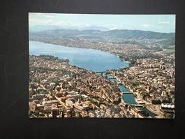 AK 1982 Zürich Flugaufnahme    gelaufen (G3584)