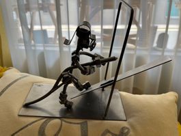 Metall Figur Arbeiter