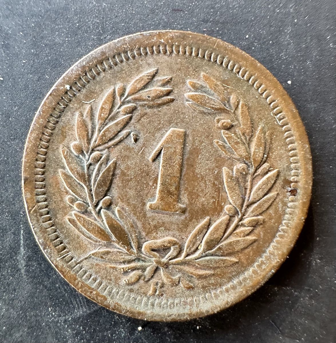 Alle Münzen: 1 Rappen 1899 – Gebraucht aus Meilen von coins4sale 1