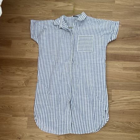 Damenshirt Kleid gestreift Kurzarm Grösse M guter Zustand