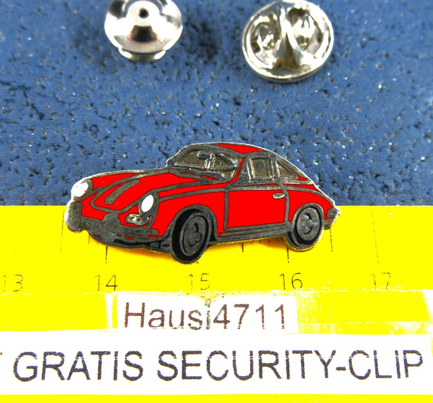 Porsche Placchette & Badge: PORTSCHE 356 ROT AUTO PIN ENAMEL – Usato da Ettingen venduto da Hausi4711