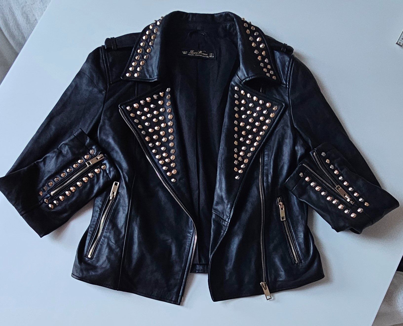 Zara Giacche: Damen Lederjacke – Nuovo (secondo la descrizione) da Gunzgen venduto da thomasbx 1