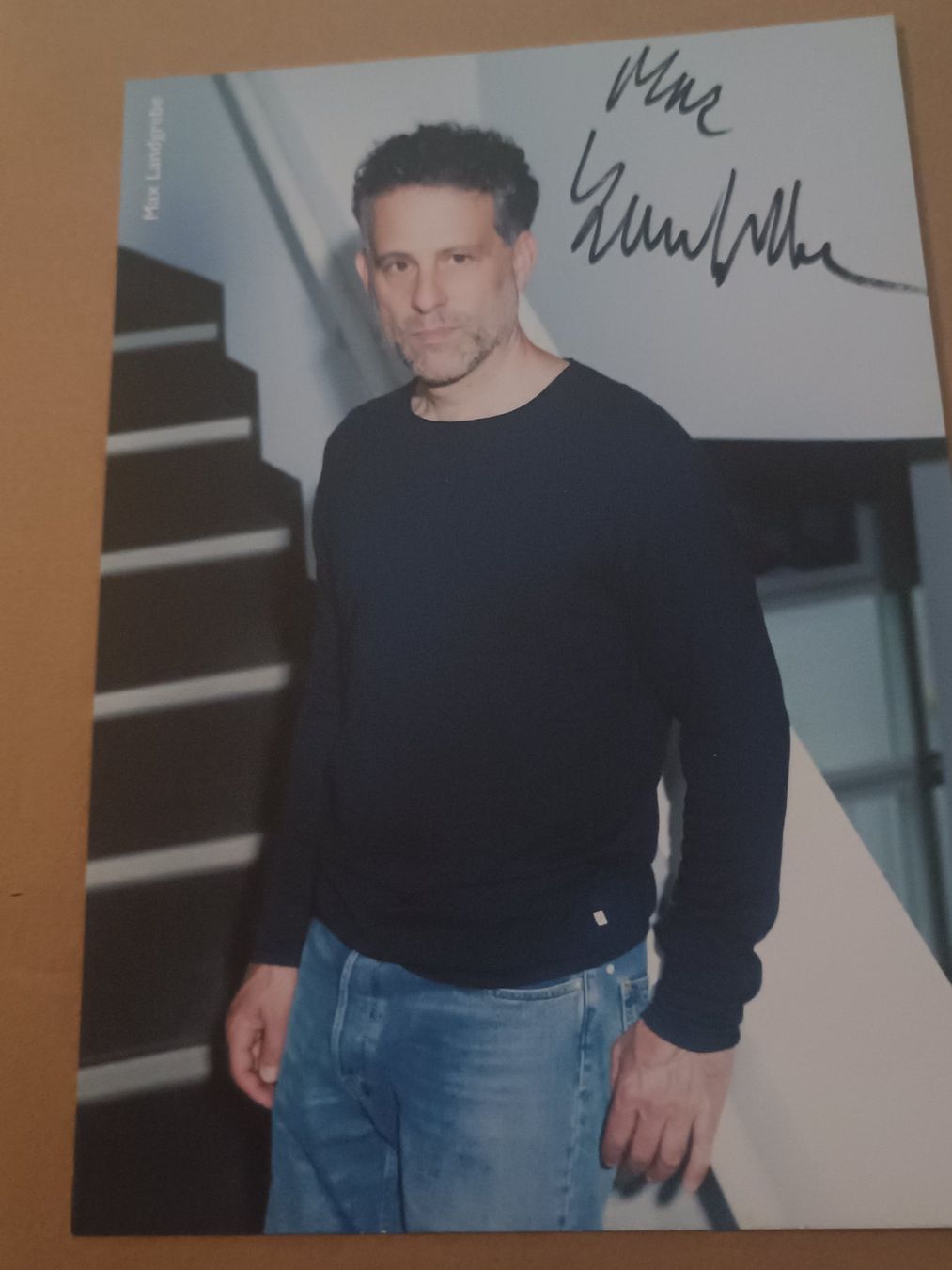 Autografi: Max Landgrebe - handsigniert – Usato da Menziken venduto da Artographs