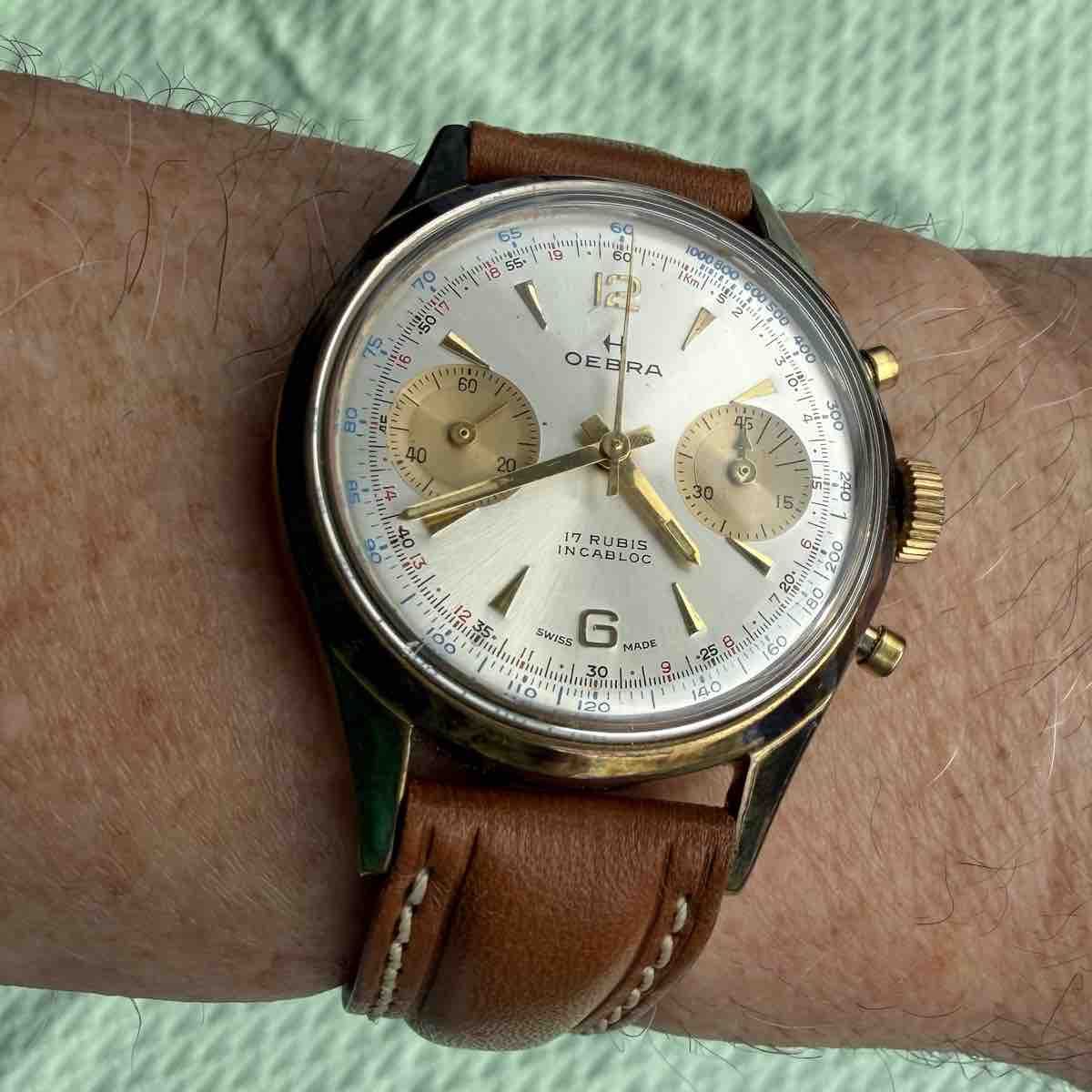Montres: Oebra Chronograph Vintage – Neuf (Voir description) à Holderbank AG par Chlaus54 6