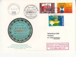 100 Jahre National-Bahn Sonderstempel S. 917