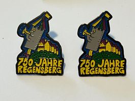 2 Pin Regensberg 750 Jahre