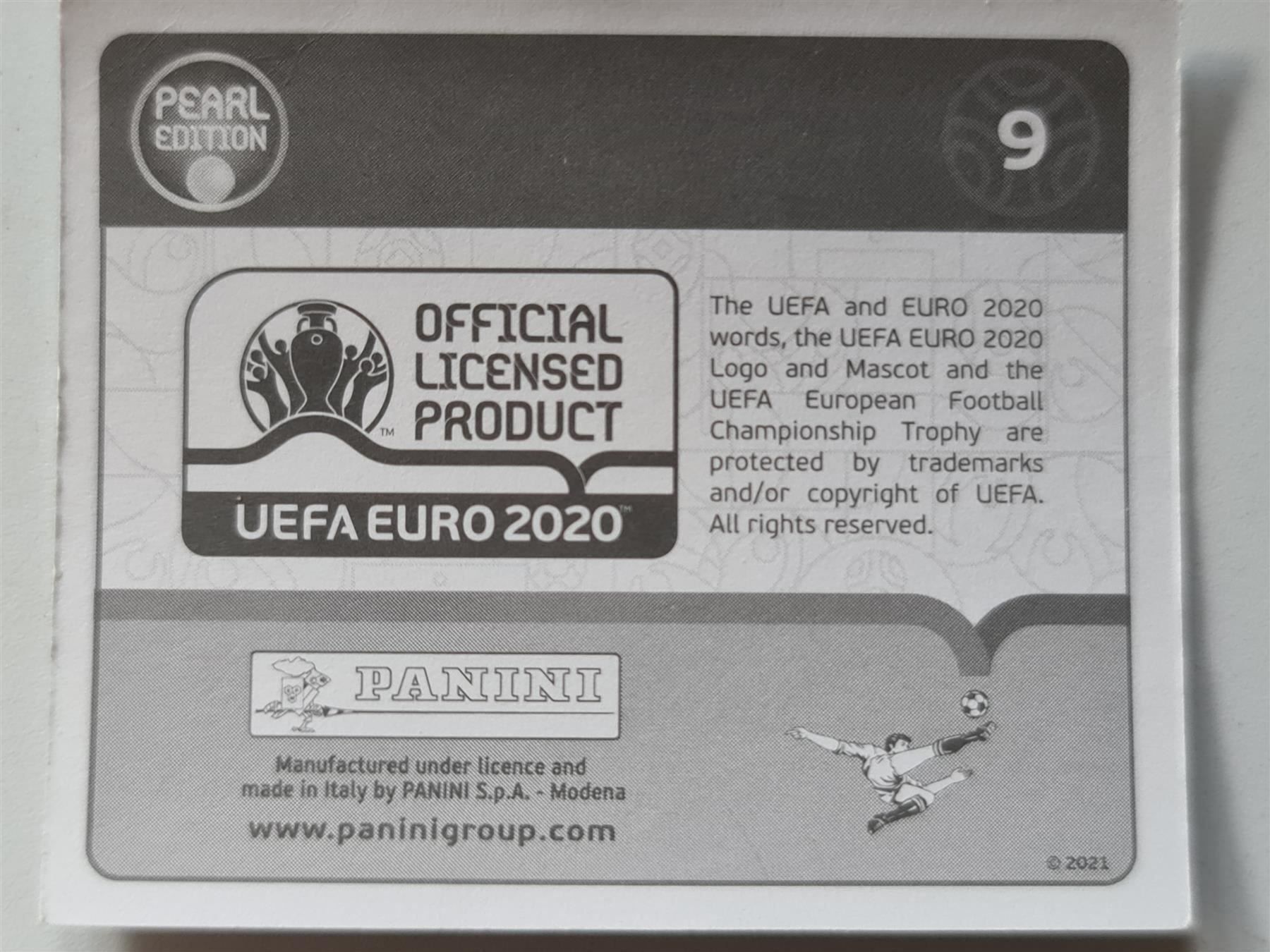 Panini Sammelbilder & Trading cards: Panini EURO 2020 pearl edition 9 – Neu (gemäss Beschreibung) aus Dintikon von Prime-shop 1