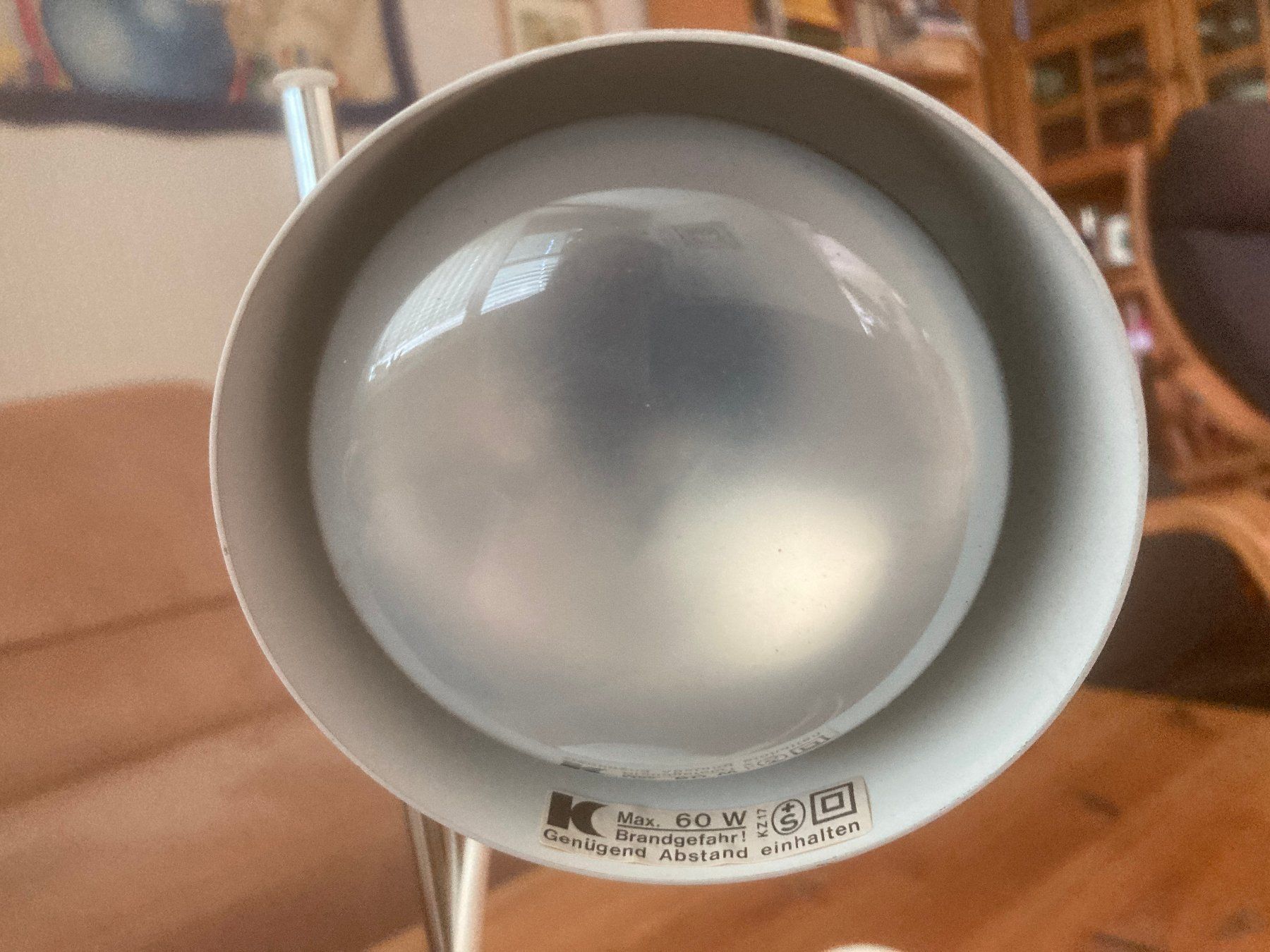 Lampade: Vintage Tischlampe weiss – Usato da Au ZH venduto da Ella2894 3