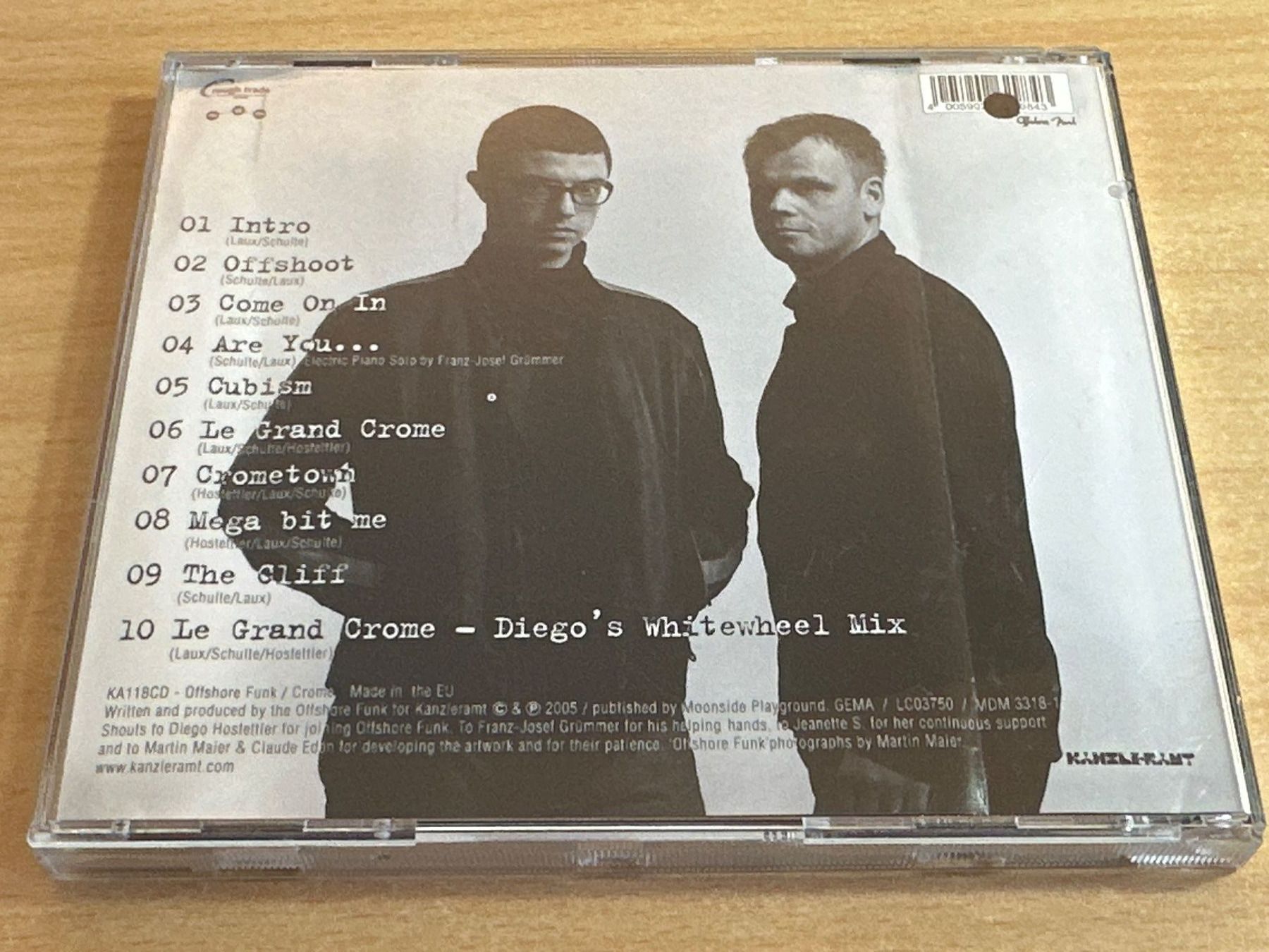CD: Offshore Funk – Crome – Usato da Rikon im Tösstal venduto da Alpenmutz 1