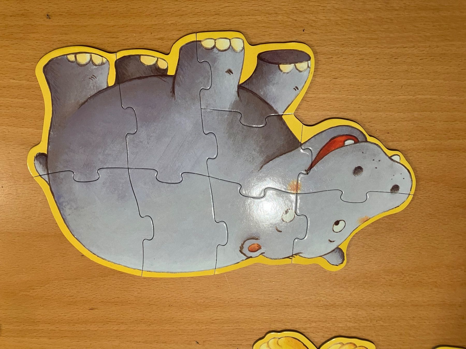Djeco Puzzle: Puzzle Djeco Géant Animaux de la Jungle-Complet! – Usato da Wabern venduto da aschnegg 5