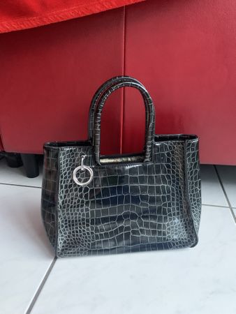 Handtasche Schlangenmuster
