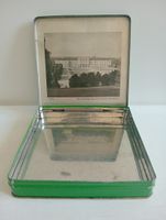 Alte Blechdose Wien Schloss Schönbrunn Vintage um 1920 Grün