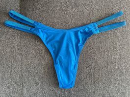 Victoria’s Secret Double Shine Strap Thong S NEW