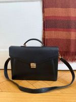 Porte-documents en cuir pour laptop de la maison Laurence