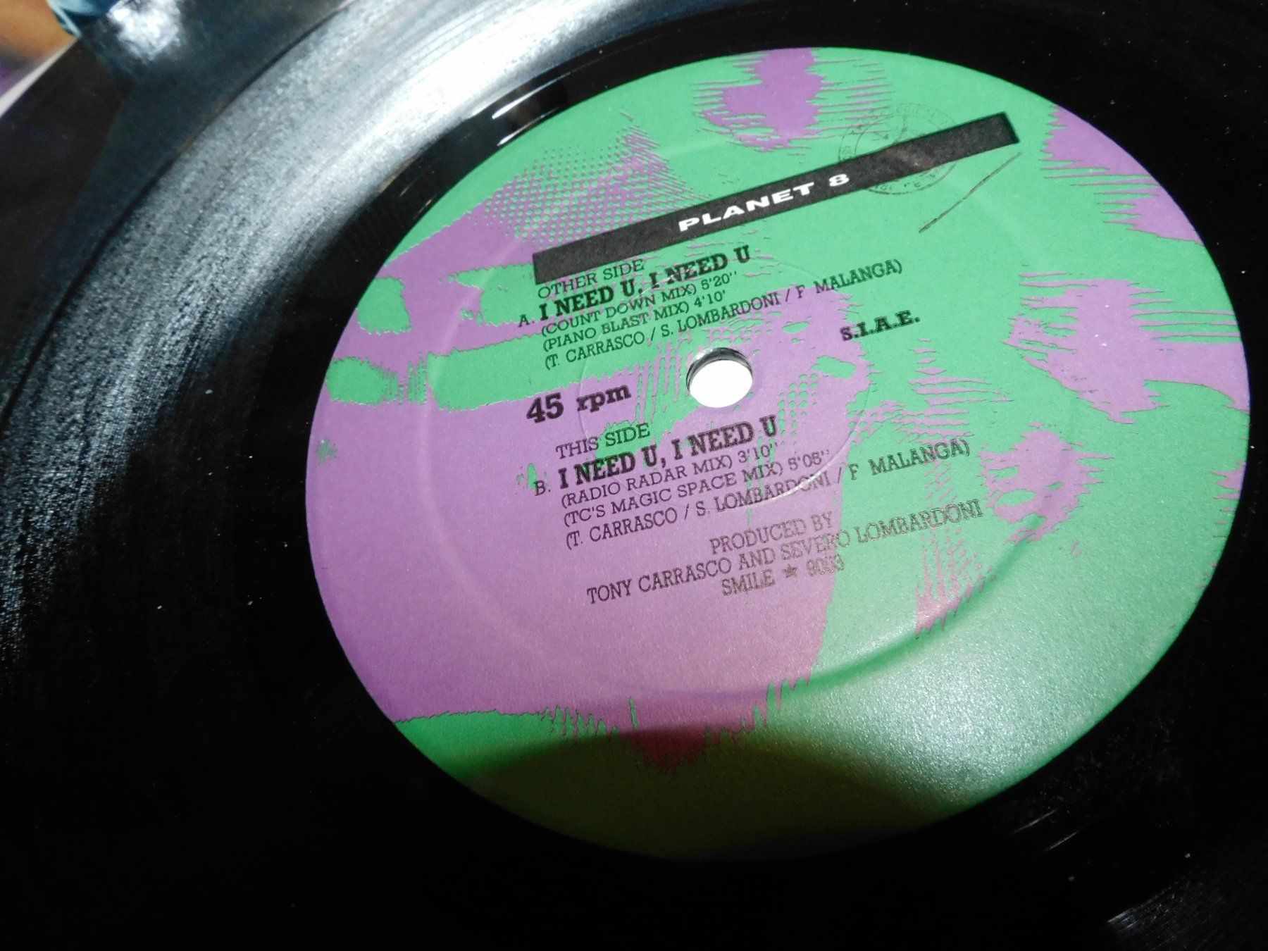 Dischi in vinile: Lp - Planet 8 Count Down Mix - 1990 - Mix House Techno - Lp – Usato da Sursee venduto da 76 1
