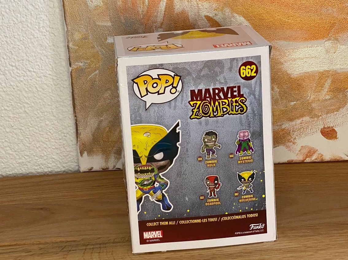 Funko Statuette: Funko Pop - Zombie Wolverine #662 - Marvel – Nuovo e nell'imballaggio originale da Oensingen venduto da CSCollectors 2