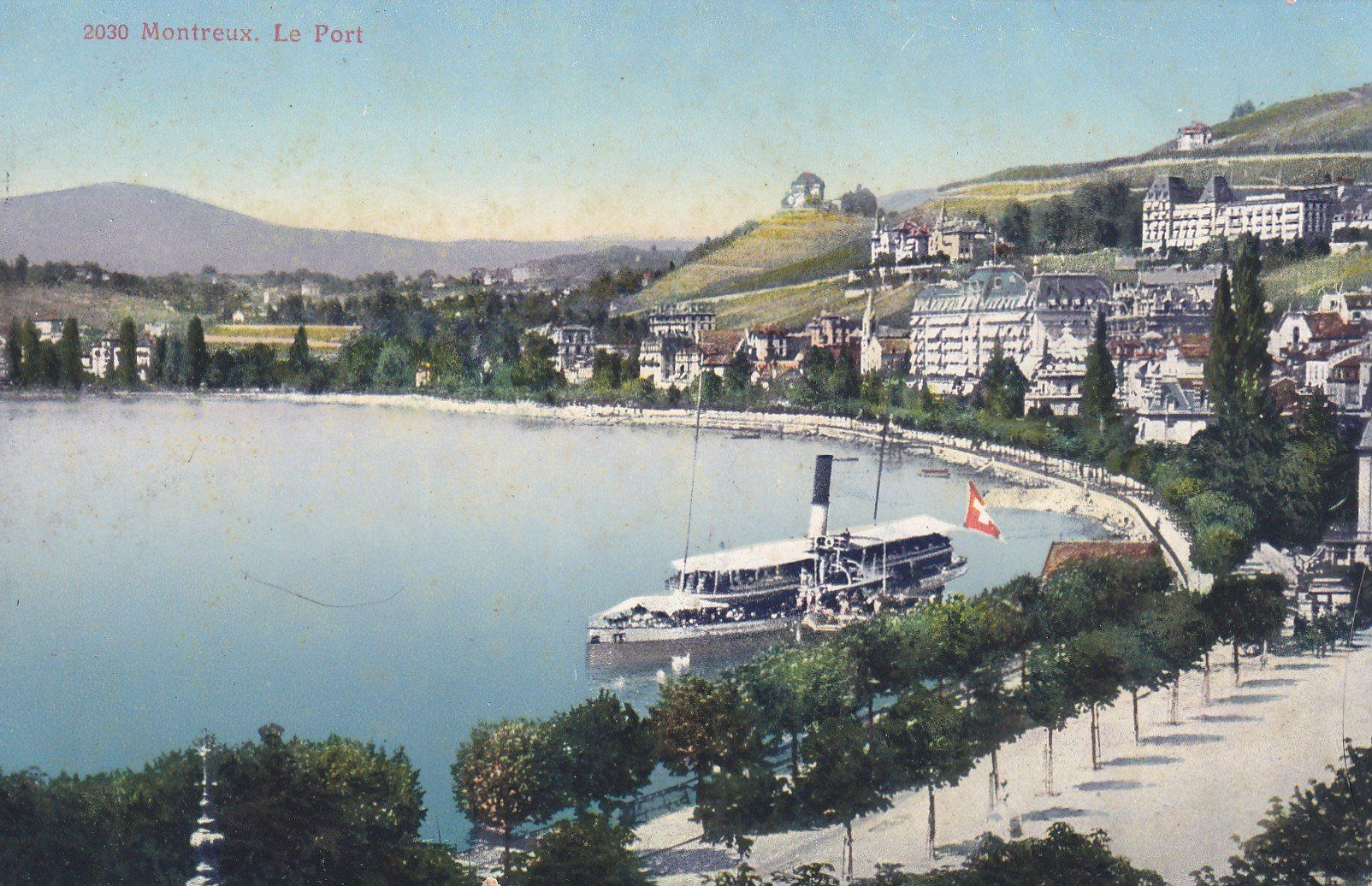 Ansichtskarten: Montreux  Le Port – Gebraucht aus Cormoret von Pascalll2001