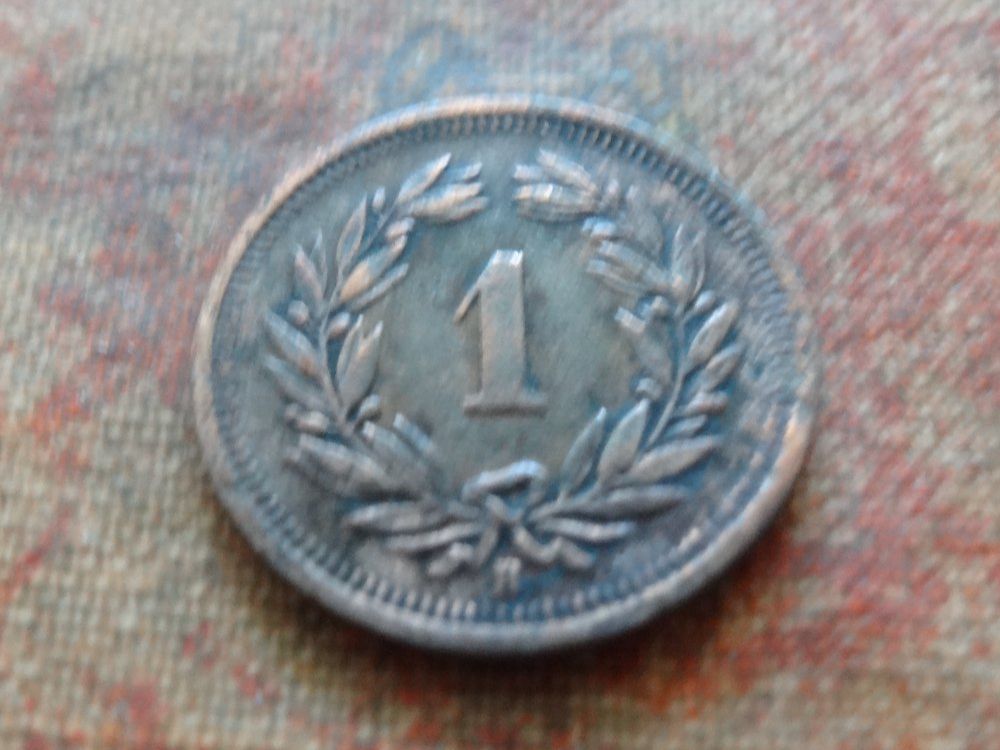 Alle Münzen: 1 Rp. 1911  (D) – Gebraucht aus Romanel-sur-Lausanne von Swift13 1
