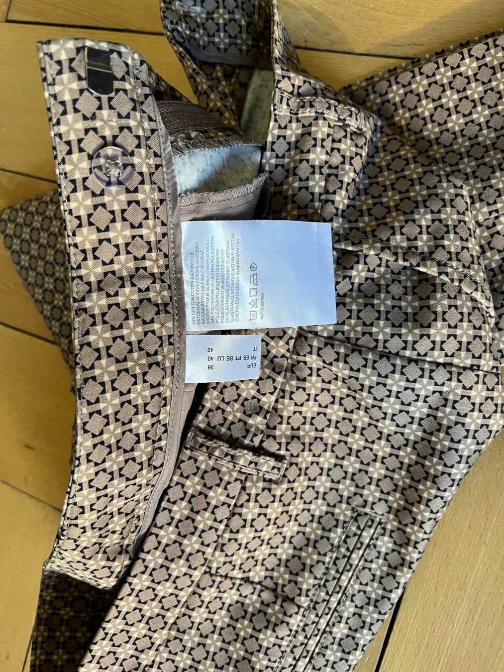 C&A Pantaloni: Neu: Gr. 38 stilvolle Stretch-Zigarettenhose – Usato da Oensingen venduto da katepe 6