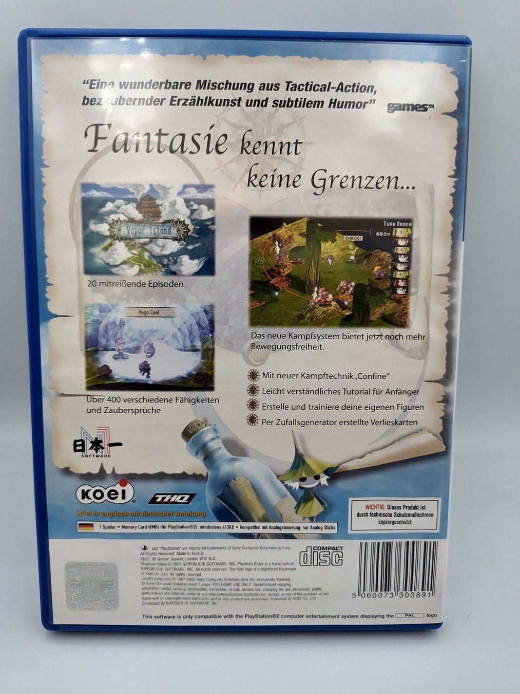 Sony Giochi: Phantom Brave + Soundtrack CD (Playstation 2 / PS2) – Usato da Kloten venduto da SuperRetroPixels 1