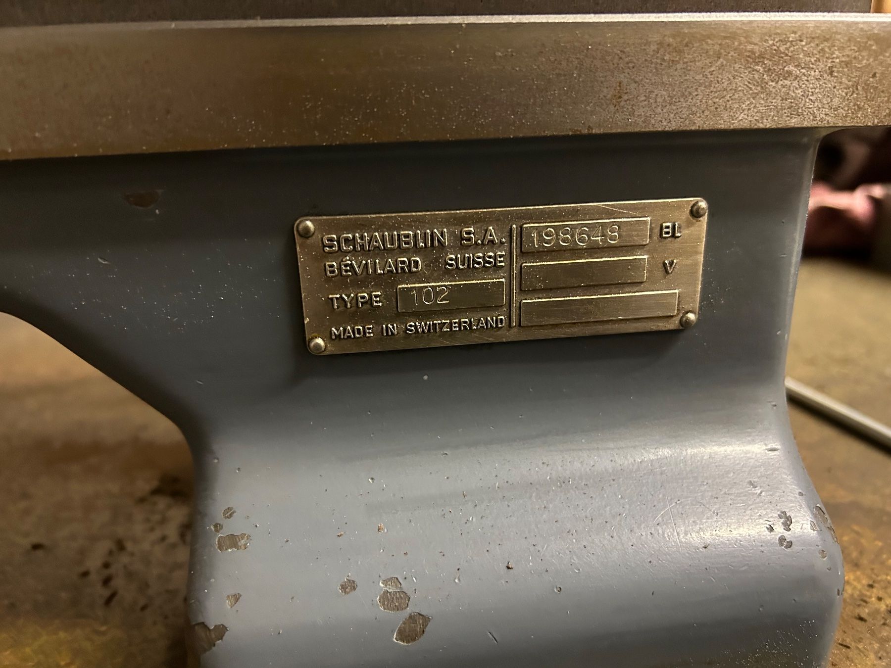 Schaublin Tutte le macchine: Schaublin 102  Drehbank – Usato da Aarau venduto da Tanichtis01 3