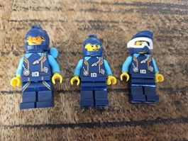 lego lot de 3 figurines 