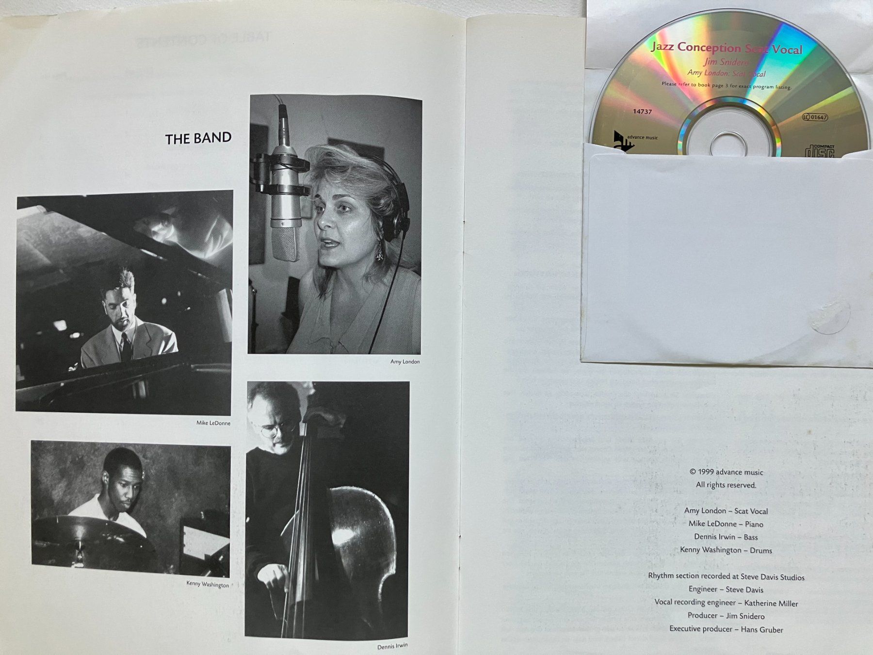 Bücher: Vocal Training Jazz Conception Scat Phrasierung Impro mit CD – Gebraucht aus Aarau von rol_mz8k 3