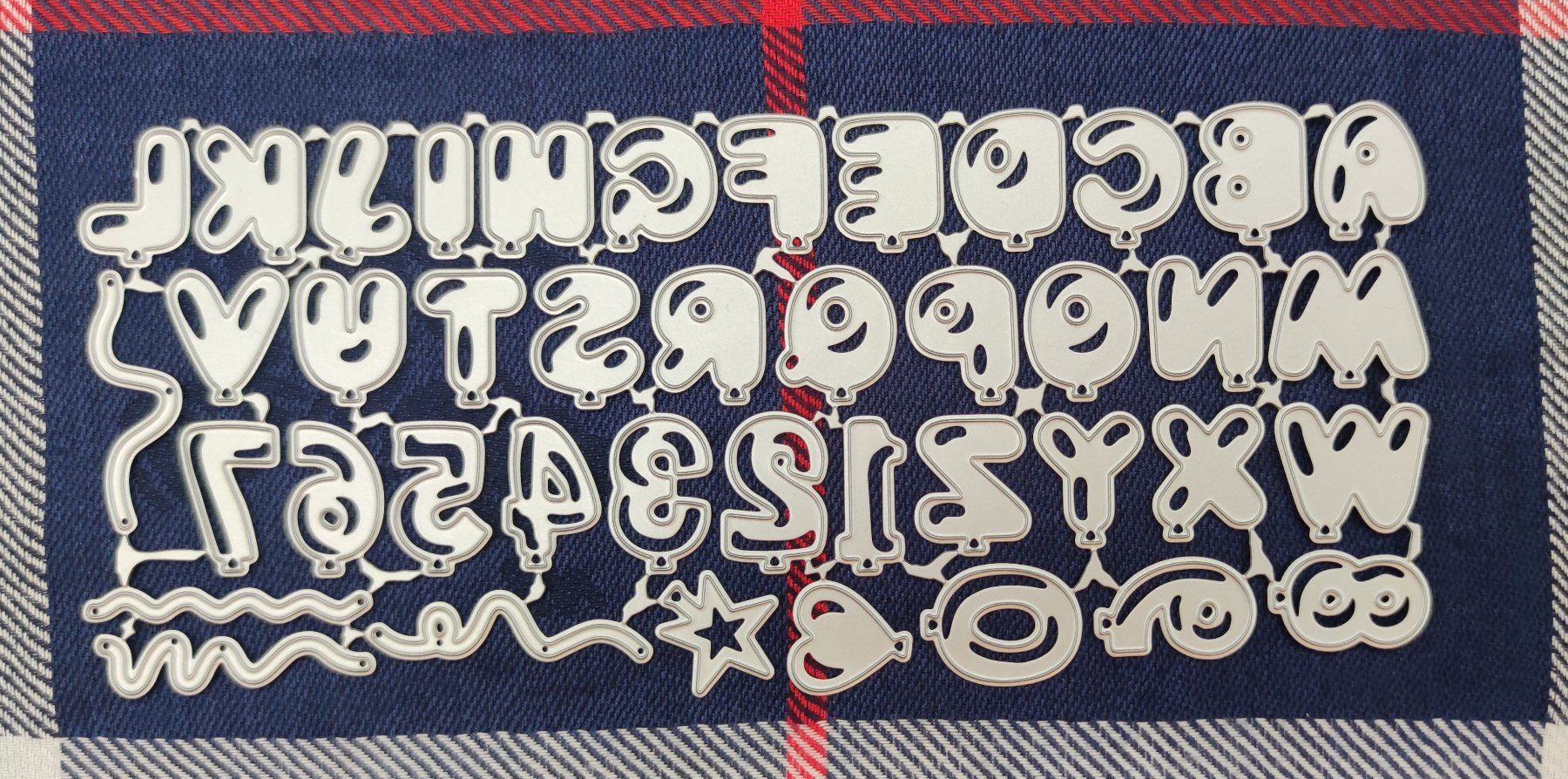 Altro in Bricolage: 16 Stanzschablonen Schrift Buchstaben – Nuovo e nell'imballaggio originale da Biberist venduto da misch810 6
