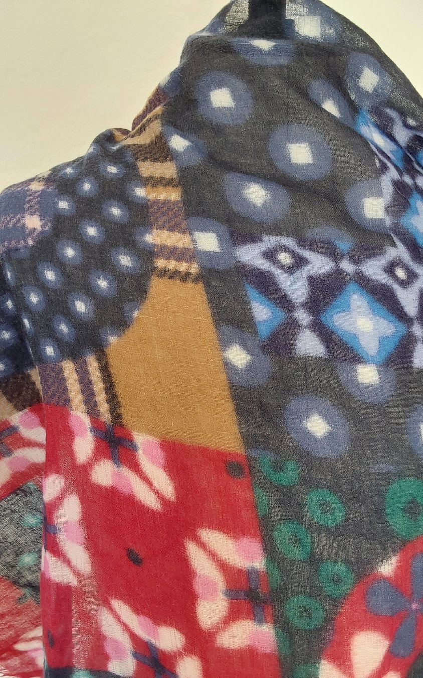 Foulard & Sciarpe: Schal Tuch Wolle quadratisch – Nuovo (secondo la descrizione) da Köniz venduto da scopello12 4