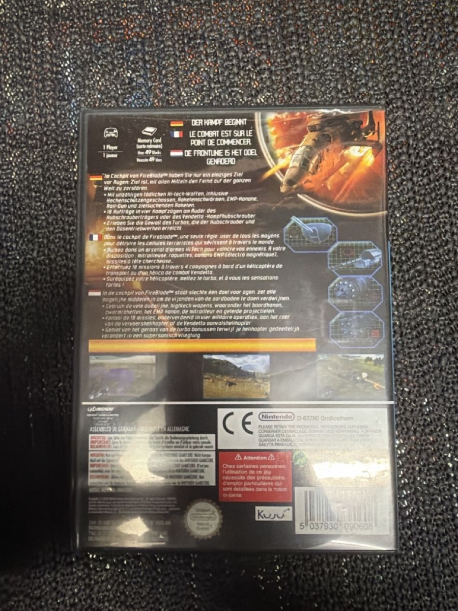 Nintendo Giochi: Nintendo GameCube Fire Blade PAL Version  – Usato da Bülach venduto da ran_kqm8 1
