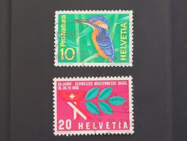 Timbres CH 1966 - (21. II.) N° 439 + 440