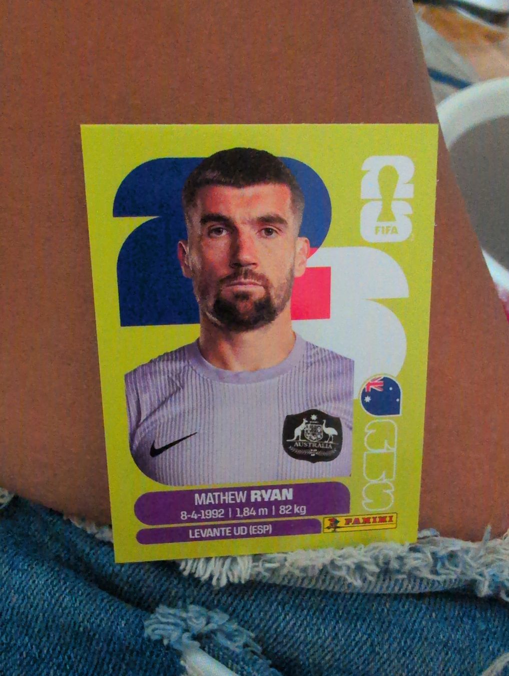Panini Sammelbilder & Trading cards: Mathew Ryan, AUS 2 – Neu und originalverpackt aus Lausanne von KarolyneBaiao