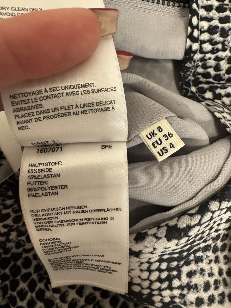 Vestiti: Whistles Kleid, Gr. 36, Schlangenmuster – Usato da Tann venduto da Carolinekne 4