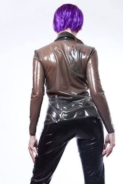Costumi: Fetisch Elegante and sexy Latex Bluse – Nuovo e nell'imballaggio originale da Beinwil am See venduto da yourfetishworld 2