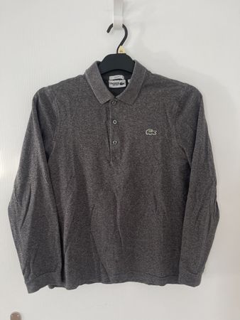Lacoste Sport Polo Shirt Grau Gr. S, Top Zustand, Elegant