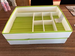 2 IKEA KUSINER Organizer Schubladeneinsatz/absolut neuwertig