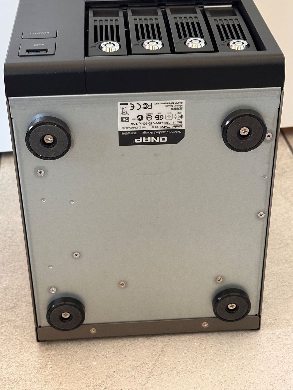 Qnap Server: QNAP NAS TS-459 Pro II - 4-Bay Server – Usato da Illnau venduto da Xanny777 4