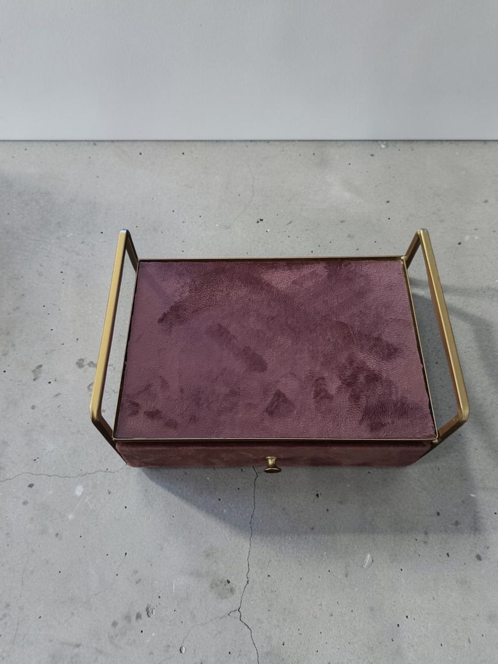 Coffrets à bijoux: Schmuckkästchen Samt Rosa Gold mit Schublade – Neuf (Voir description) à Bern par MissionAusmisten 3