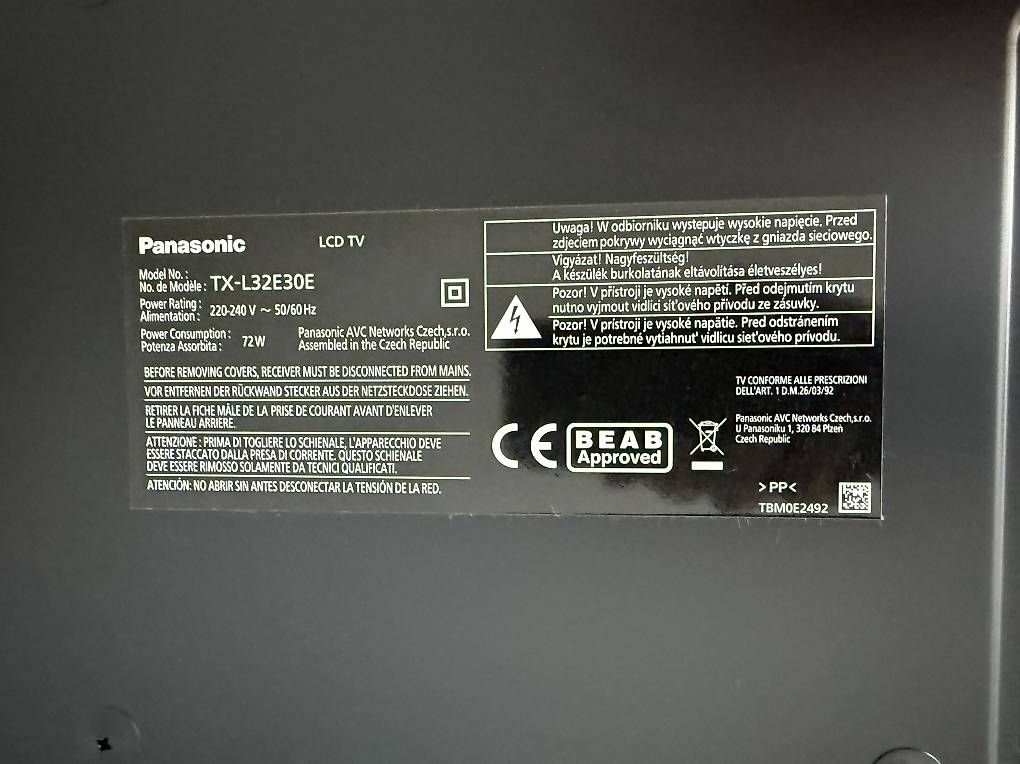 Panasonic Appareils TV: Téléviseur Panasonic 32 (82 cm) – D'occasion à Savièse par johanncc01 3