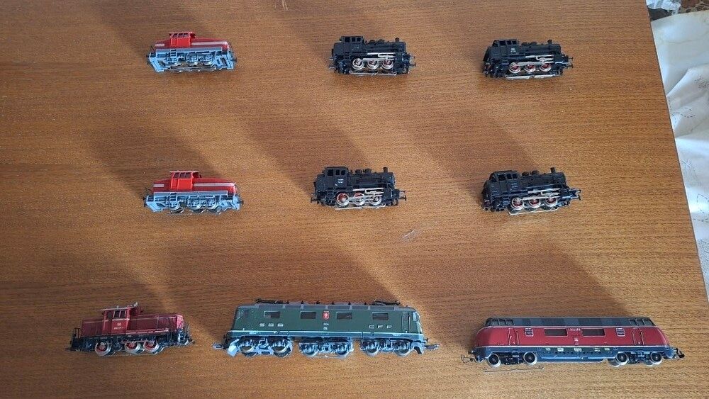 Märklin Trains électriques: H0 AC 8 Märklin , 1 Lima Lok. – D'occasion à Pfäffikon ZH par gub_2j76 3