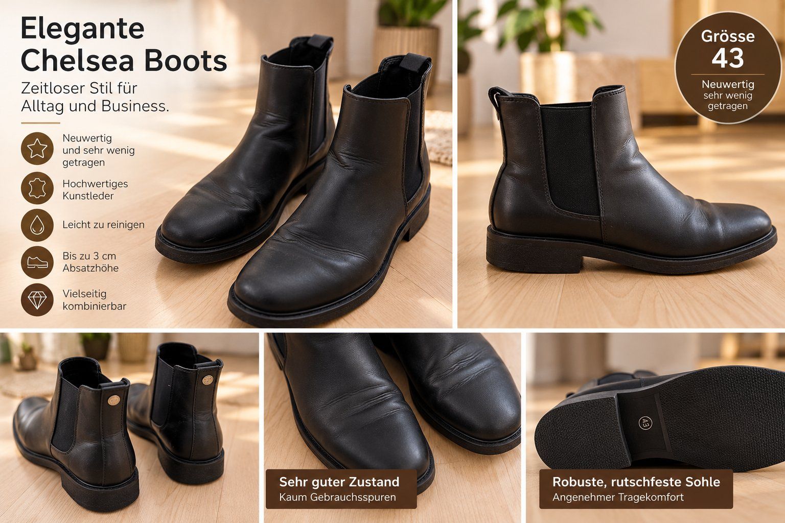 Herrenschuhe: Pier-One Chelsea Boots – Neu (gemäss Beschreibung) aus Zürich von baeggus_shop